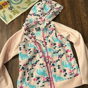 NorthFace Size 6 Girls Fleece Jacket